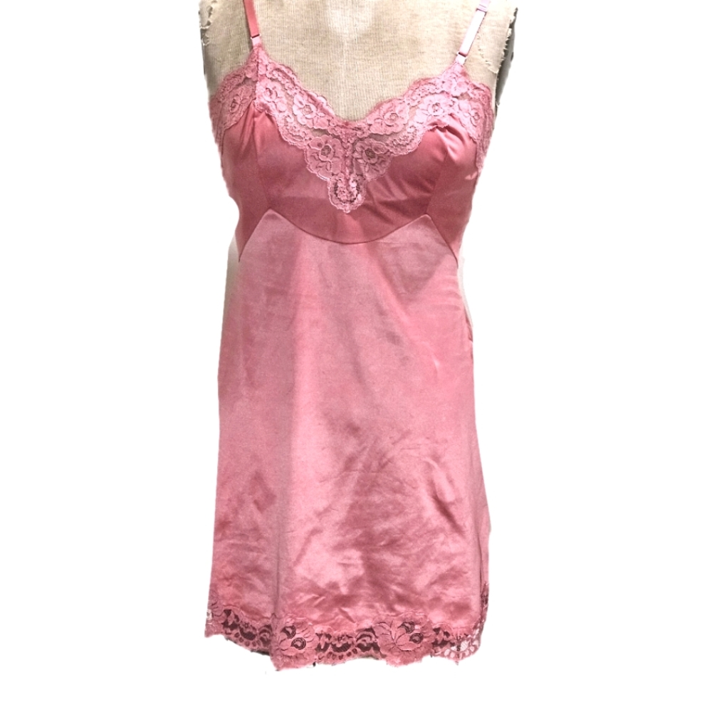 Vintage Vanity Fair chemise dress in pink